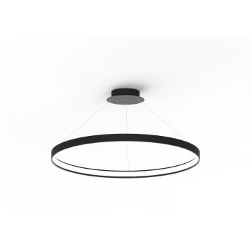 Zuma Line CIRCLE LA0721/1 - BK Függőlámpa 1x70W/LED 3000K 7820LM