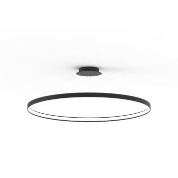 Zuma Line CIRCLE LA0722/1 - BK Függőlámpa 1x70W/LED 3000K 7820LM