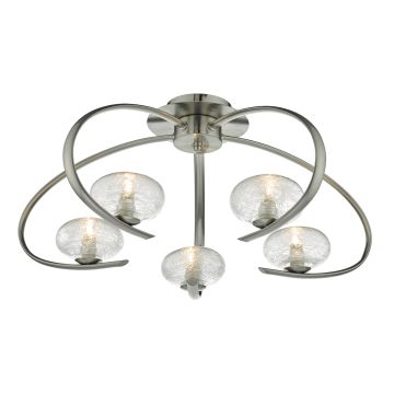 Dar Lighting LEIGHTON LEI5446 Plafonlámpa 5x40W/G9 IP20