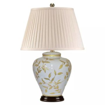 Elstead Lighting Leaves Brown Gold LEAVES-BR-GL-TL Asztali lámpa 1x60W/E27