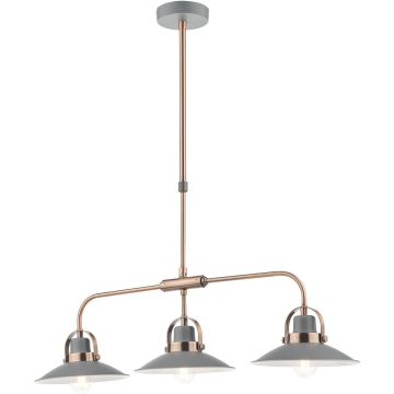 Dar Lighting Liden LID0339 Plafonlámpa 3x40w/e14 ip20