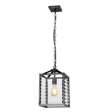 Elstead Lighting Louvre LOUVRE-1P Függőlámpa 1x60W/E27