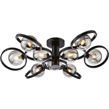 Dar Lighting Lynette LYN4822-01 Plafonlámpa 9x40w/g9 ip20