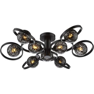 Dar Lighting Lynette LYN4822-21 Plafonlámpa 9x40w/g9 ip20