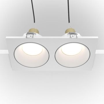 Maytoni ZOOM DL033-2-02W Beépíthető spotlámpa 2x50W/GU10 IP65