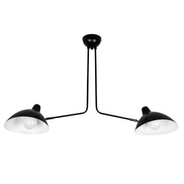 King Home RAVEN MD21178-2 Függőlámpa 2x40W/E27 IP20