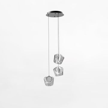 Zuma Line COLORE MD3350A-3BL/C Függőlámpa 3x6W/LED 3000k 402lm
