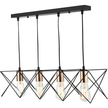 Dar Lighting Midi MID0422 Függőlámpa 4x40w/e27