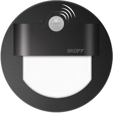 Skoff RUEDA PIR Rueda LED PIR 120° Beépíthető lépcsőházi lámpa