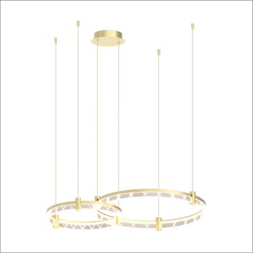 Milagro ELEGANCE ML0997 Függőlámpa 2x72W/LED 4000K 4600lm IP20