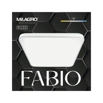 Milagro FABIO ML7934 Süllyesztett mennyezeti lámpa 1x23W/LED 4000K IP20
