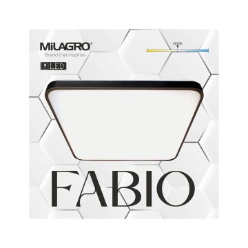 Milagro FABIO ML7935 Süllyesztett mennyezeti lámpa 1x23W/LED 4000K IP20