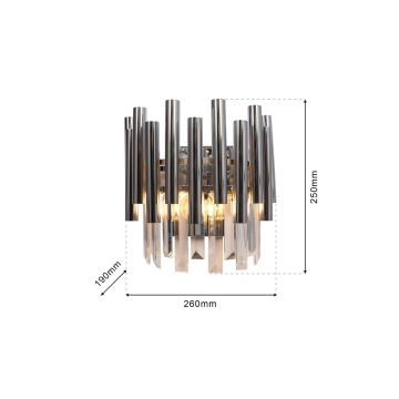 Milagro MADISON ML6936 Fali lámpa 2x40W/E14 IP20