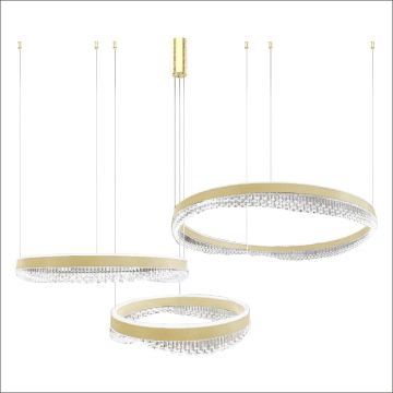 Milagro PRECIOSA ML1001 Függőlámpa 3x158W/LED 4000K 10100lm IP20