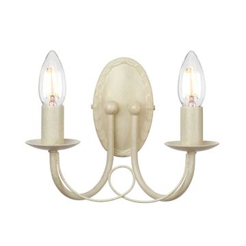 Elstead Lighting MINSTER MN2-IV-GOLD Fali lámpa 2x60W/E14