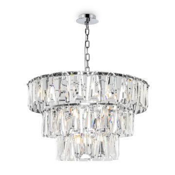 Maytoni PUNTES MOD043PL-18CH Függőlámpa 18x40W/E14