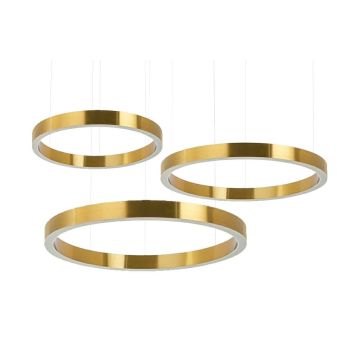 King Home RING MSE0000406080 Függőlámpa 3x1x25W|1x38W|1x50W/LED 3000K 2000LM-4000LM IP20