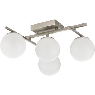 Zuma Line NEBULA MS223141-SN Plafonlámpa 4x40W/LED 3000-6000k 3600lm
