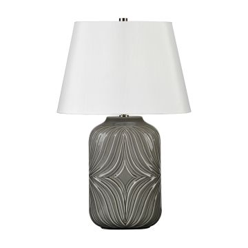 Elstead Lighting MUSE MUSE-TL-GREY Asztali lámpa 1x60W/E27