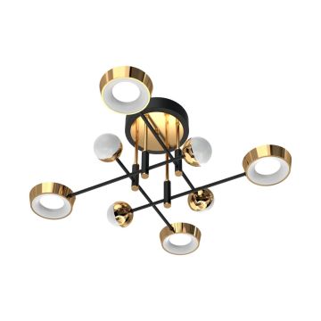 Zuma Line LARA MX7170-8-3BGT Plafonlámpa 1x55W/LED 3000K 6500lm IP20