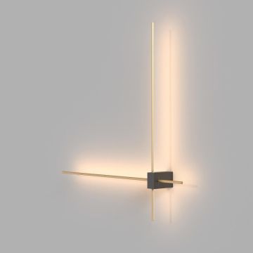 Maytoni PARS C070WL-L12GB3K Fali lámpa 2x12W/LED 3000K 1050LM IP20