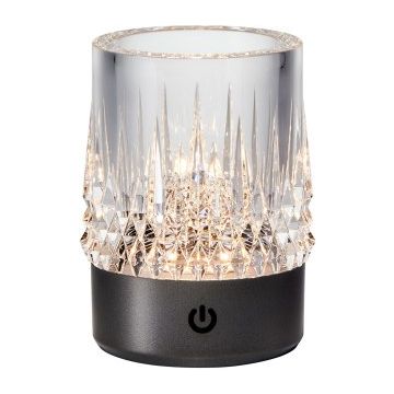 Zuma Line CRYSTAL NHTD-N08-NB Asztali lámpa 1x1W/LED 3000k 110lm