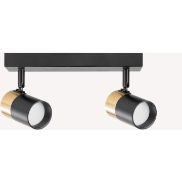 Zuma Line FORI OB-2204BD-2-BK Spotlámpa 2x50W/GU10