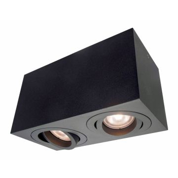 Light Prestige Lyon LP-5881/2SM BK Felületi spotlámpa 2x50W/GU10 IP20