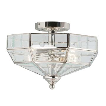 Elstead Lighting OLD PARK OLD-PARK-PN Plafonlámpa 2x60W/E27