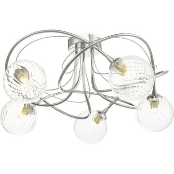 Dar Lighting Onawa ONA5450-03 Plafonlámpa 5x40w/g9 ip20