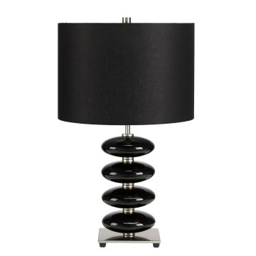 Elstead Lighting ONYX ONYX-TL-BLK Asztali lámpa 1x60W/E27