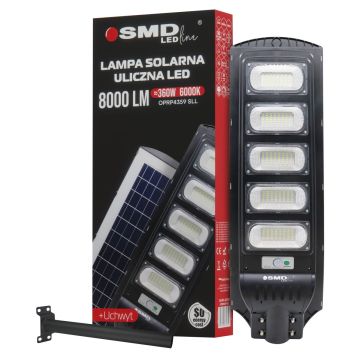 SMD LED SOLAR LED OPRP4359SLL Utcai lámpa 1x360W/LED 6000K 8000lm IP54