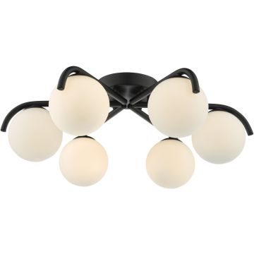 Dar Lighting Orlena ORL6422 Plafonlámpa 6x40w/g9