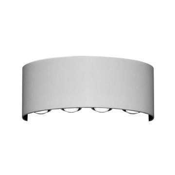 Italux Ortelo OWL-6650-4-WH-3K Fali lámpa 8x8W/LED 3000K 738lm IP54