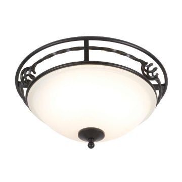Elstead Lighting PEMBROKE PB-F-A-BLACK Süllyesztett mennyezeti lámpa 2x60W/E27