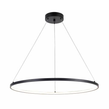 Zuma Line HORIK PEN89424-60BK Függőlámpa 1x32W/LED 3000K|4000K|6000K 3500lm IP20