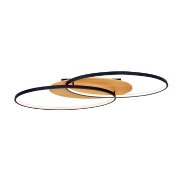 Italux Poraso PLF-93439-24W-WO Süllyesztett mennyezeti lámpa 2x24W/LED 3000K 920lm IP20