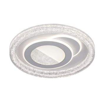 Italux Tempio PLF-54182R-WH Süllyesztett mennyezeti lámpa 1x55W/LED 3000K|4000K|6500K 6875lm IP20