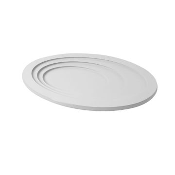 Light Prestige Alune LP-3009/1C WH oval Süllyesztett mennyezeti lámpa 1x48W/LED 3000K|4000K|6000K 5968lm IP20