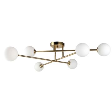 Light Prestige Dorado LP-002/6C Plafonlámpa 6x28W/G9 IP20