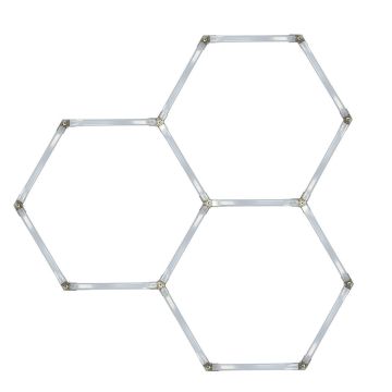 Light Prestige Geometric LP-0209/3C 4K Süllyesztett mennyezeti lámpa 15x4W/LED 4000K IP44