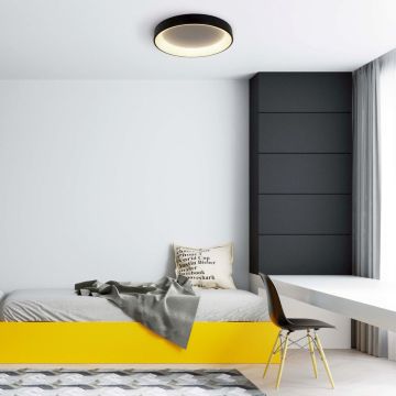Light Prestige Georgia LP-049/1C BK CCT Süllyesztett mennyezeti lámpa 1x36W/LED 3000K 2400 lm IP20