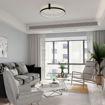 Light Prestige Ring LP-909/1C S BK CCT Függőlámpa 1x35W/LED 3000K|4000K|6000K IP20