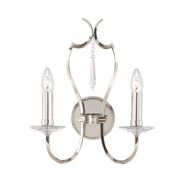 Elstead Lighting PIMLICO PM2-PN Fali lámpa 2x60W/E14