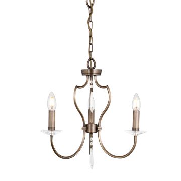 Elstead Lighting PIMLICO PM3-DB Csillár 3x60W/E14