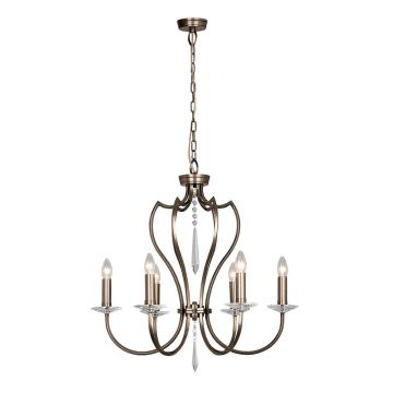 Elstead Lighting PIMLICO PM6-DB Csillár 6x60W/E14