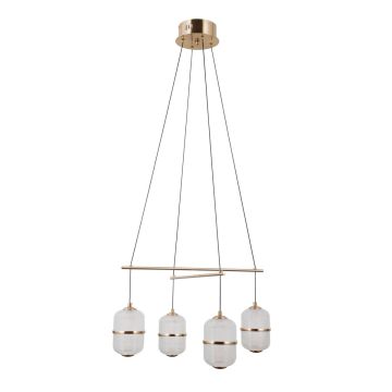 Italux Alani PND-34375-4-HBR Függőlámpa 4x24W/LED 3000K 1931lm IP20
