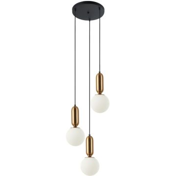 Italux ALDEVA PND-02340-3S-BRO Függőlámpa 3x40W/E27 IP20