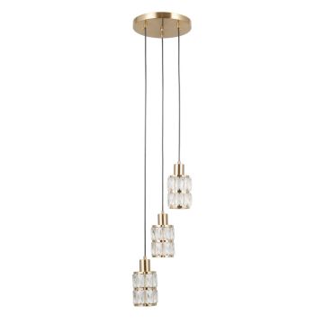 Italux Alma PND-40668-3-HBR Függőlámpa 3x40W/E27 IP20