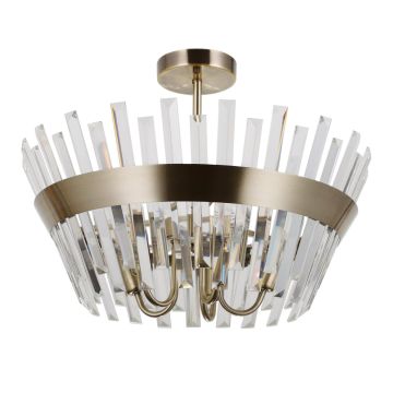 Italux ALTOYA PND-22450-5-ABR Plafonlámpa 5x40W/E14 IP20